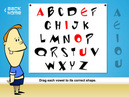 Prototype - Kids' Game Vowels