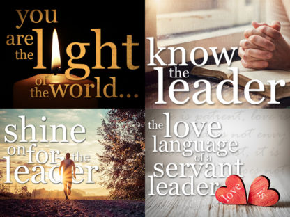 various devotional images with inspirational text