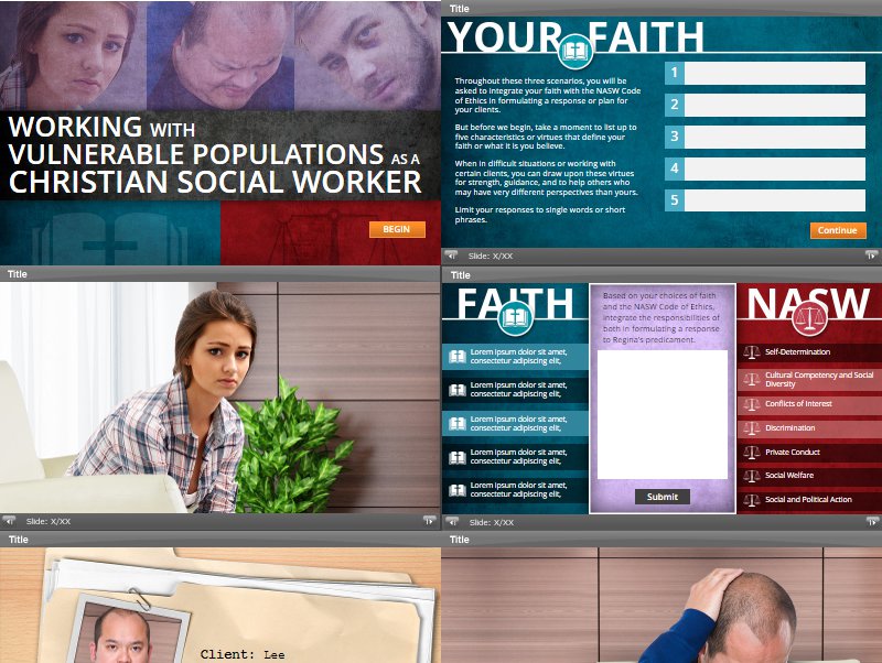 Working with Vulnerable Populations as a Christian Social Worker storyboard