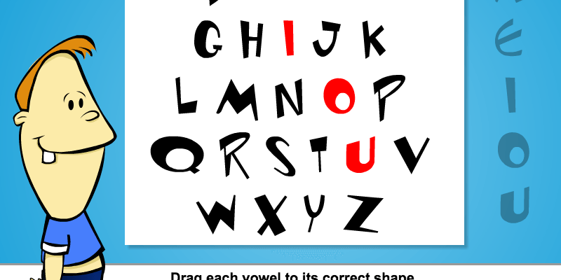 Prototype - Kids' Game Vowels