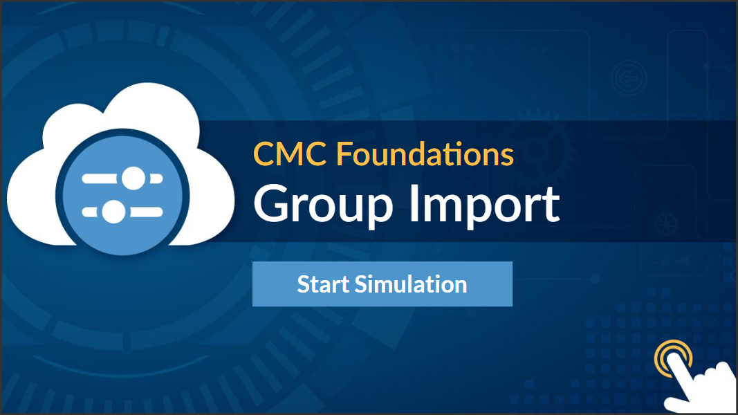 simulation Group Import
